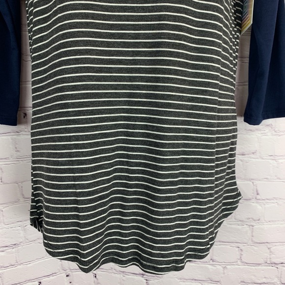 SOFT feminine Raglan Baseball T contrasting sleeve - Picture 3 of 8